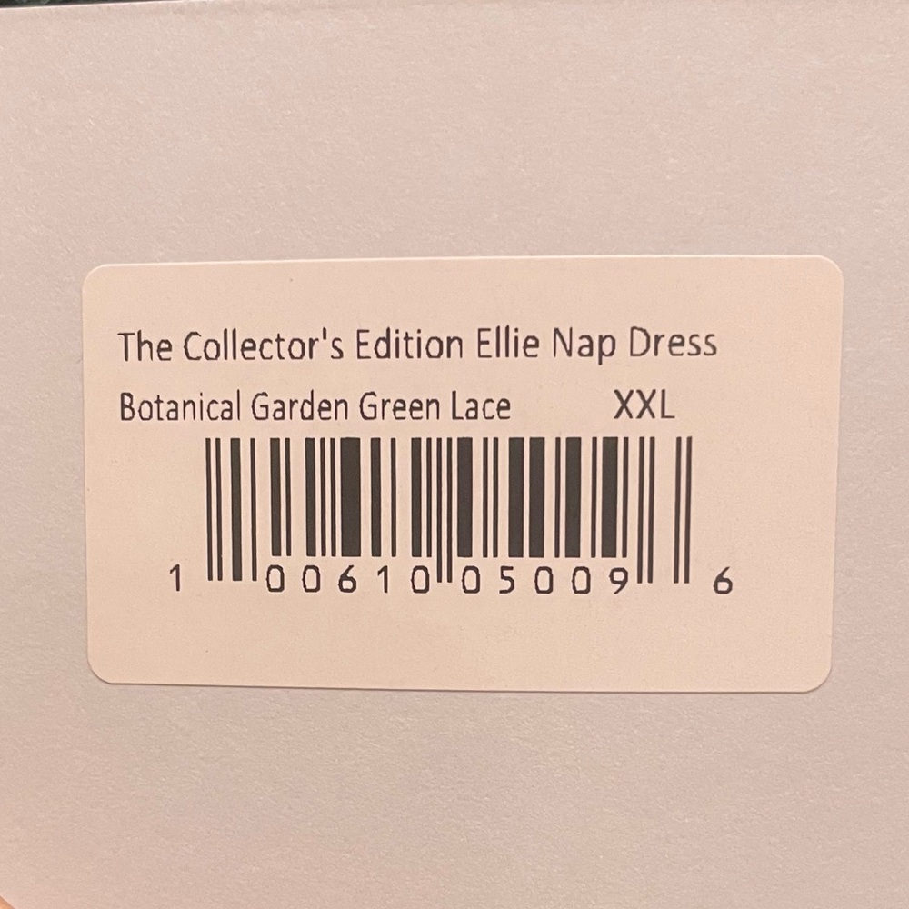 HILL HOUSE 2023 Collector’s Lace Ellie Nap Dress Botanical Garden Green XXL NWT - Picture 10 of 10